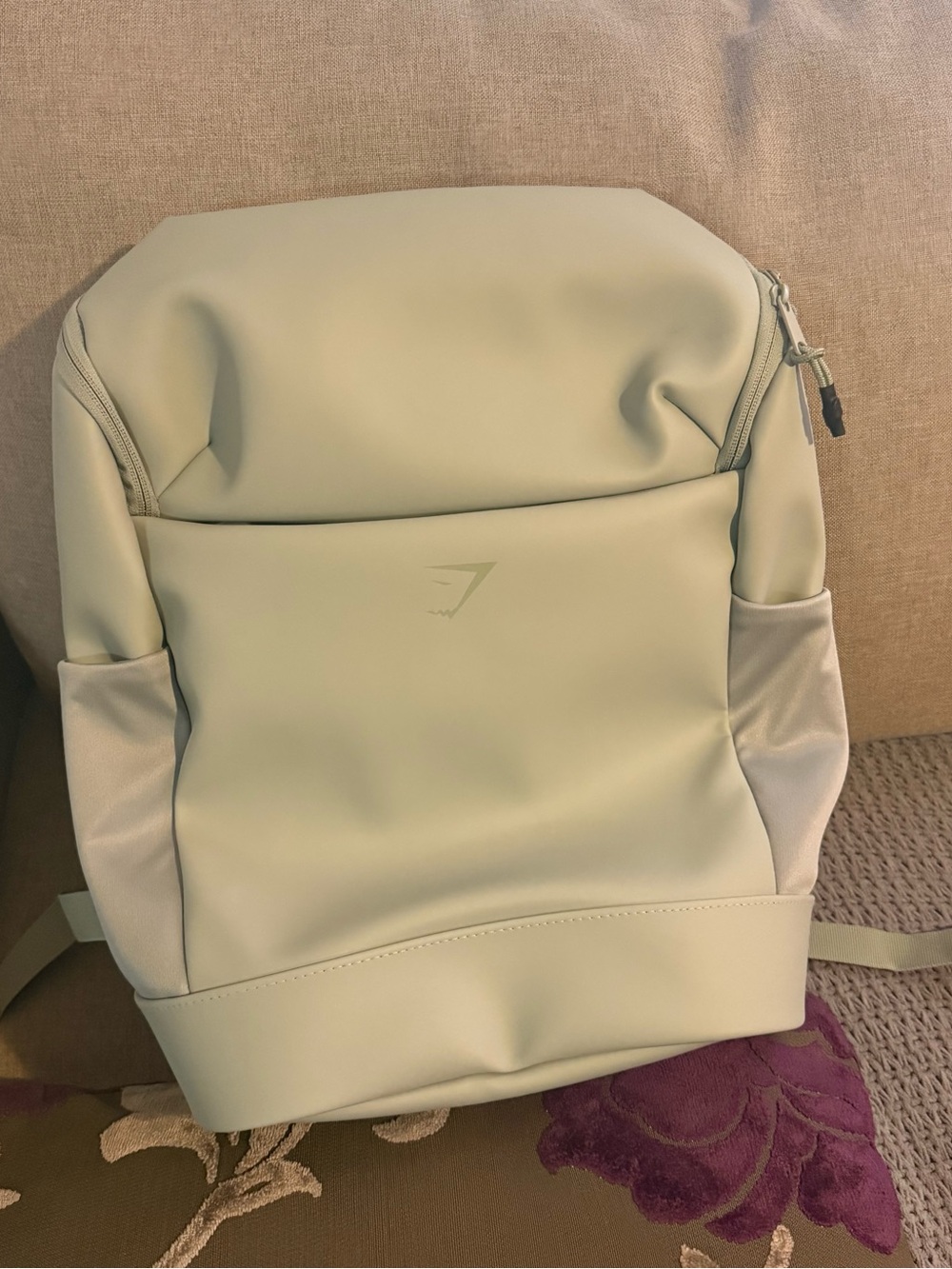 NEW Gymshark Small Sleek Backpack Haze Green